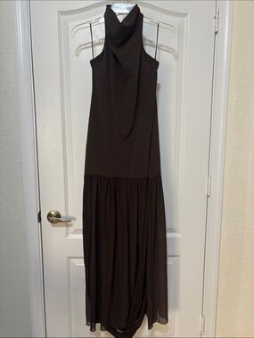 katie may ashanti strapless sweetheart column ruched gathered maxi dress Katie May Strapless Column Maxi Dress In Lilac - 30% Off